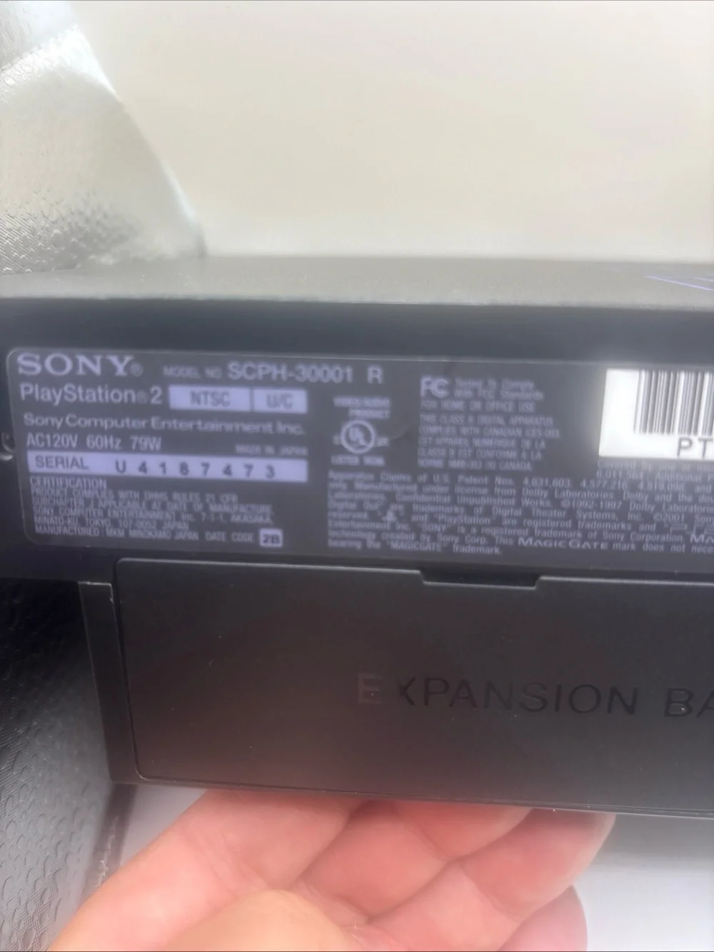 Sony Playstation 2 PS2 Fat Home Console System Controller Wires — Tested Works